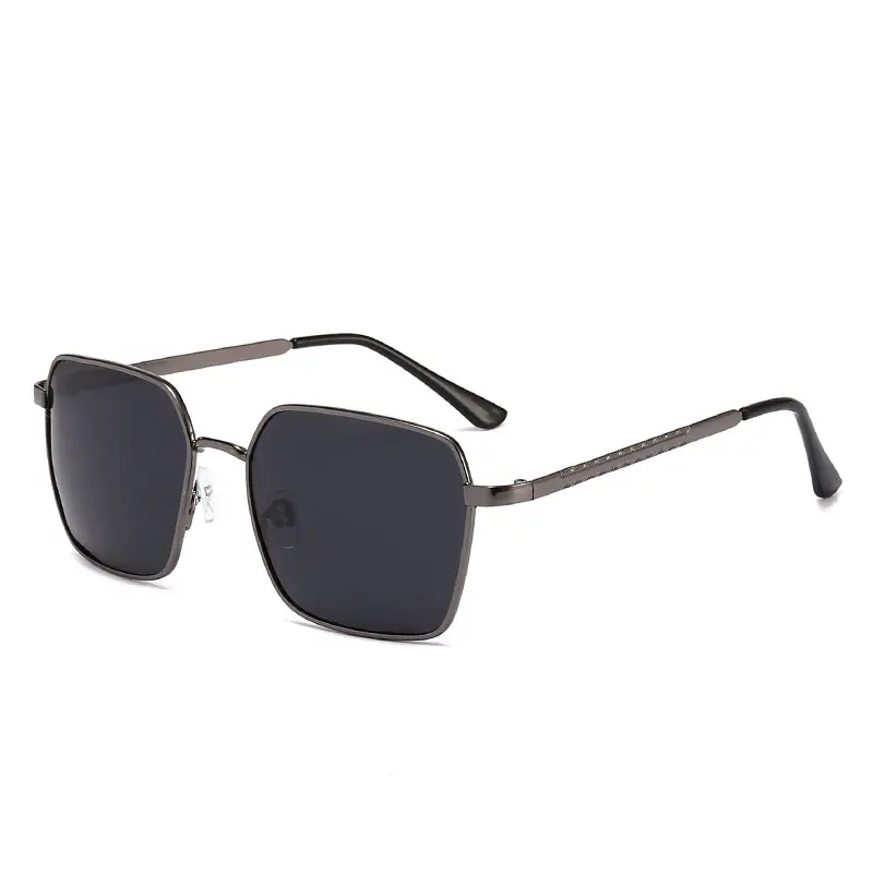2023 Polarized Driving Metal Black Sunglasses - Image 2