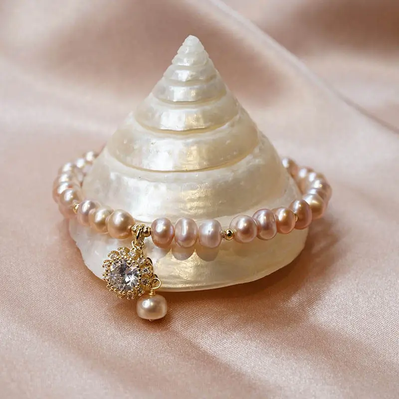 Natural Freshwater Pearl Bracelet for Women