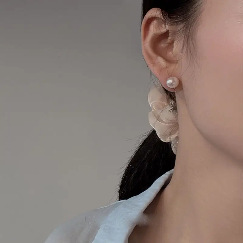 Natural Freshwater Pearl Earrings for Women - Image 3