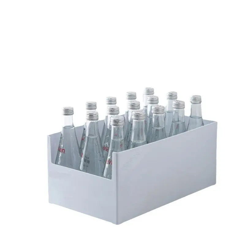 White Cabinet Right-Angle Snack Storage Box - Image 9