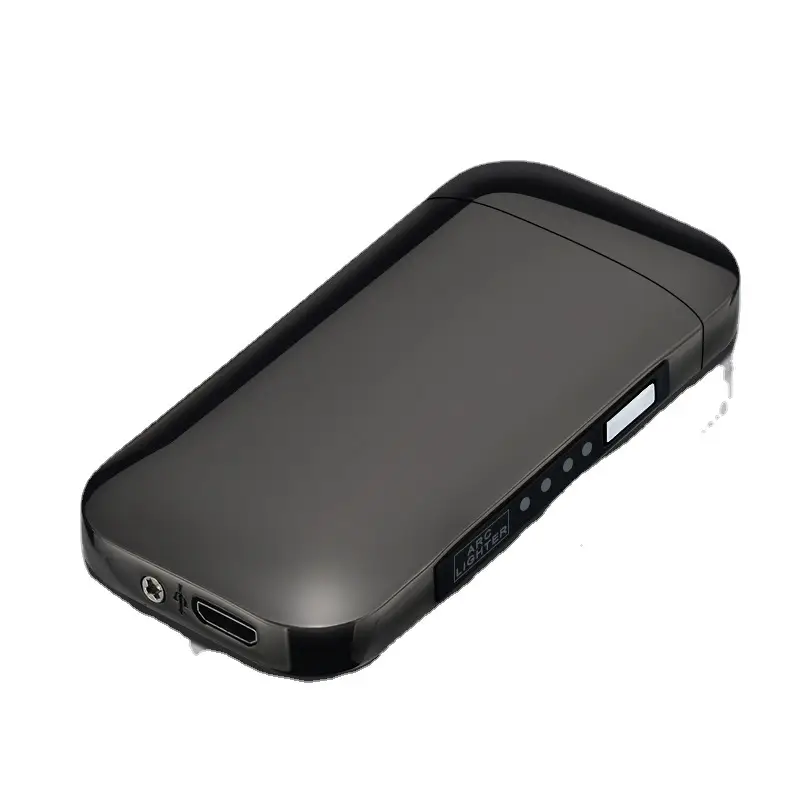 Digital Cigarette Lighter USB Charging Black - Image 16