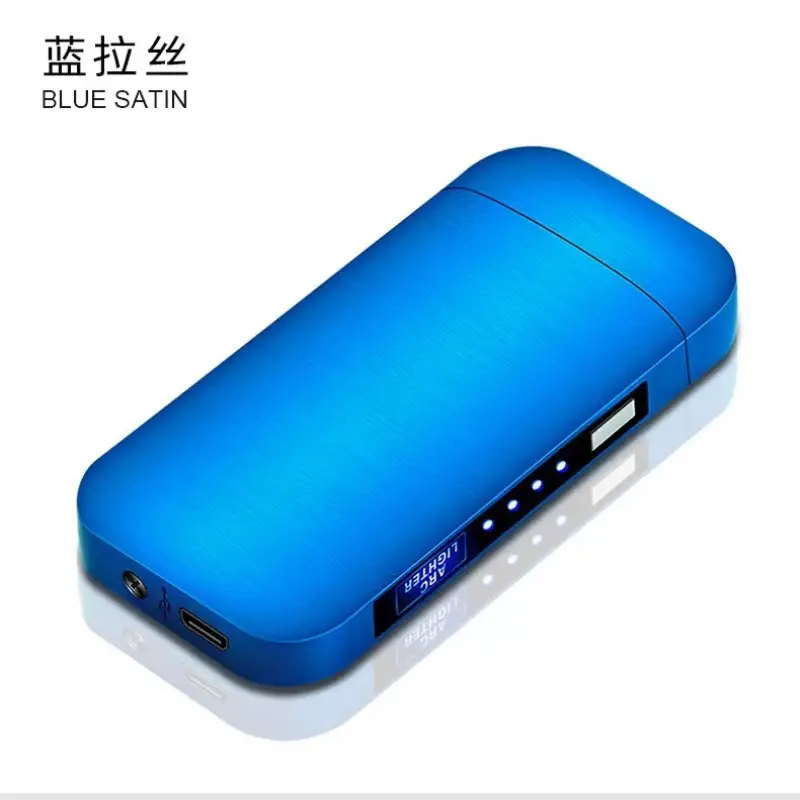 Digital Cigarette Lighter USB Charging Black - Image 3