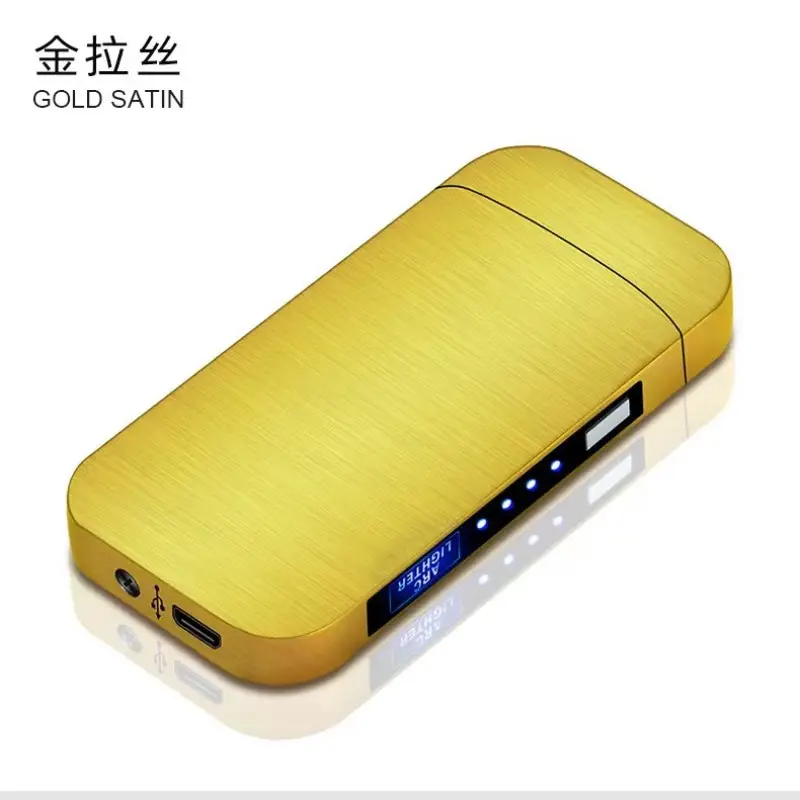 Digital Cigarette Lighter USB Charging Black - Image 5