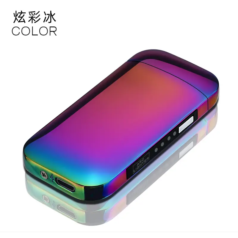 Digital Cigarette Lighter USB Charging Black - Image 8