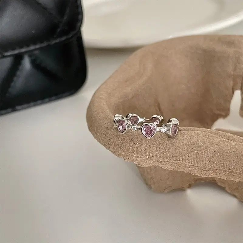Irregular Gold Yellow Gemstone Ring for Women - Image 14