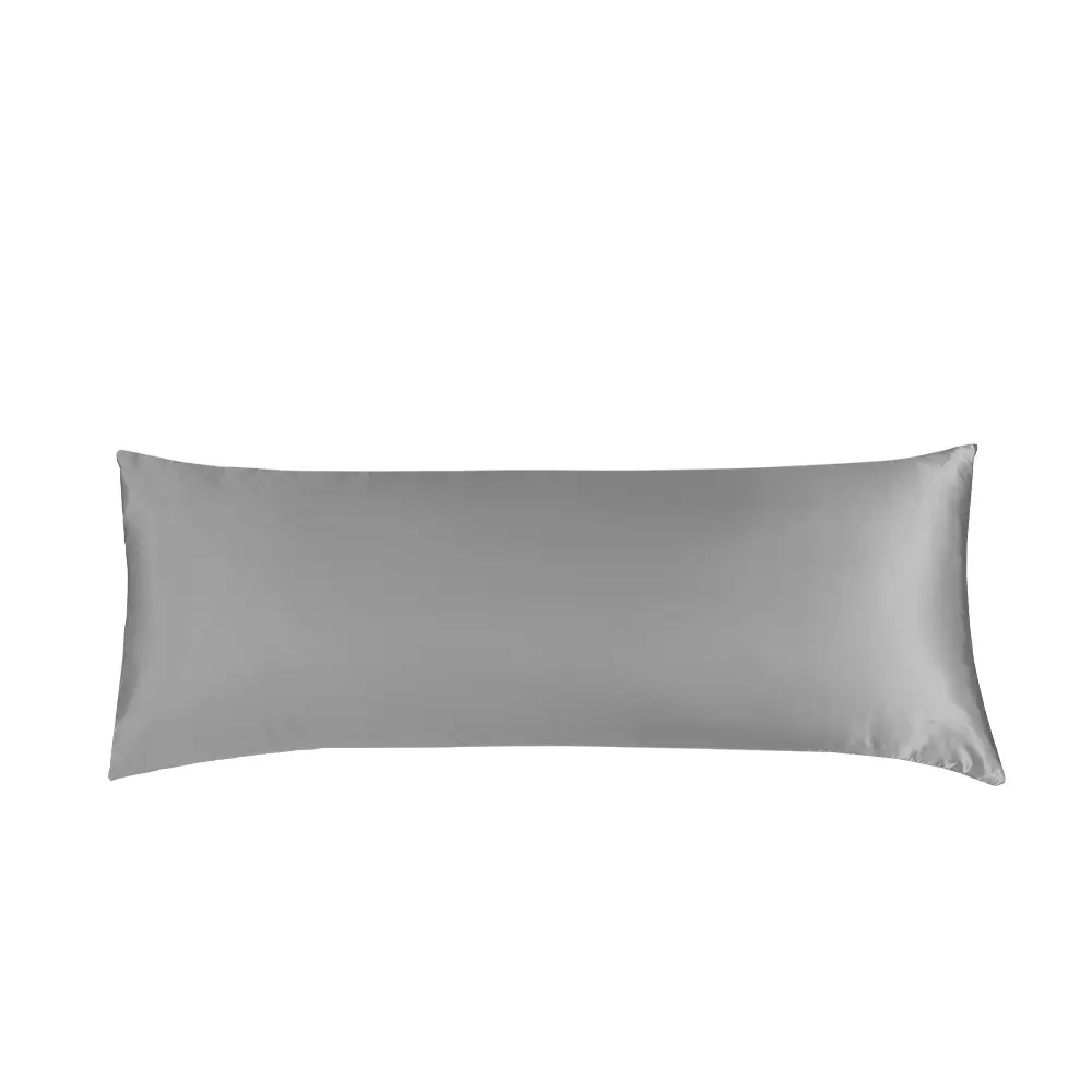 Silver Silk Double Pillowcase for Couples - Image 12