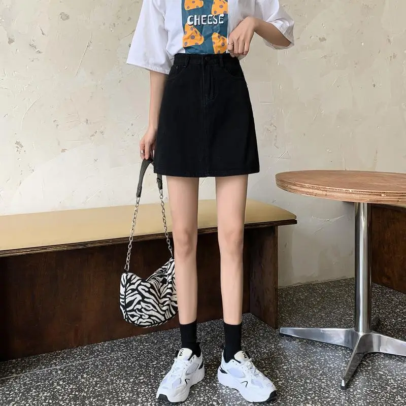 White High Waist Denim Shorts Women 2023 - Image 12