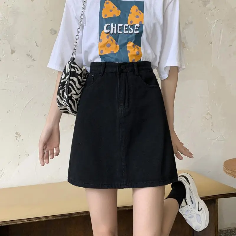 White High Waist Denim Shorts Women 2023 - Image 3