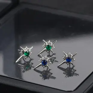 Korean Roman Numeral Earrings for Men — feature 7