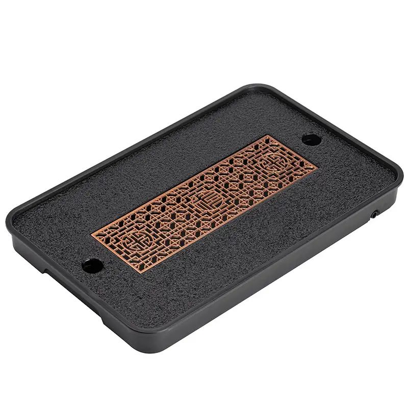 Small Chinese Style Dry Soak Tray Light Luxury Modern Draining