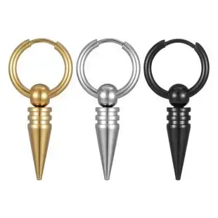 Crescent Earrings Gold Silver Stainless Steel 18K — feature 54