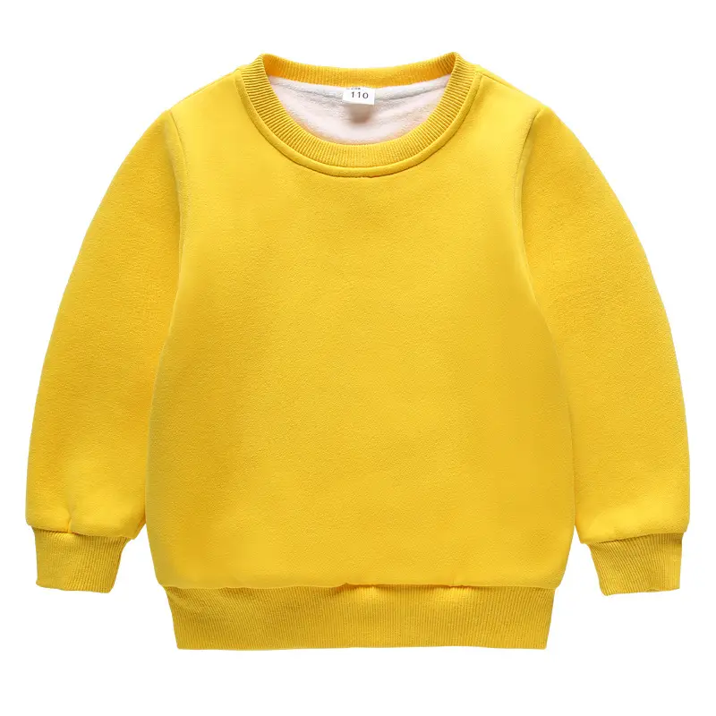 Red Fleece Lined Long Sleeve Sweatshirt Set for Kids Medium Large - Image 5