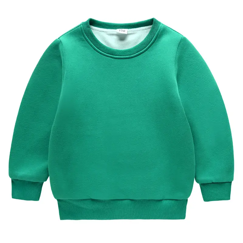 Red Fleece Lined Long Sleeve Sweatshirt Set for Kids Medium Large - Image 7