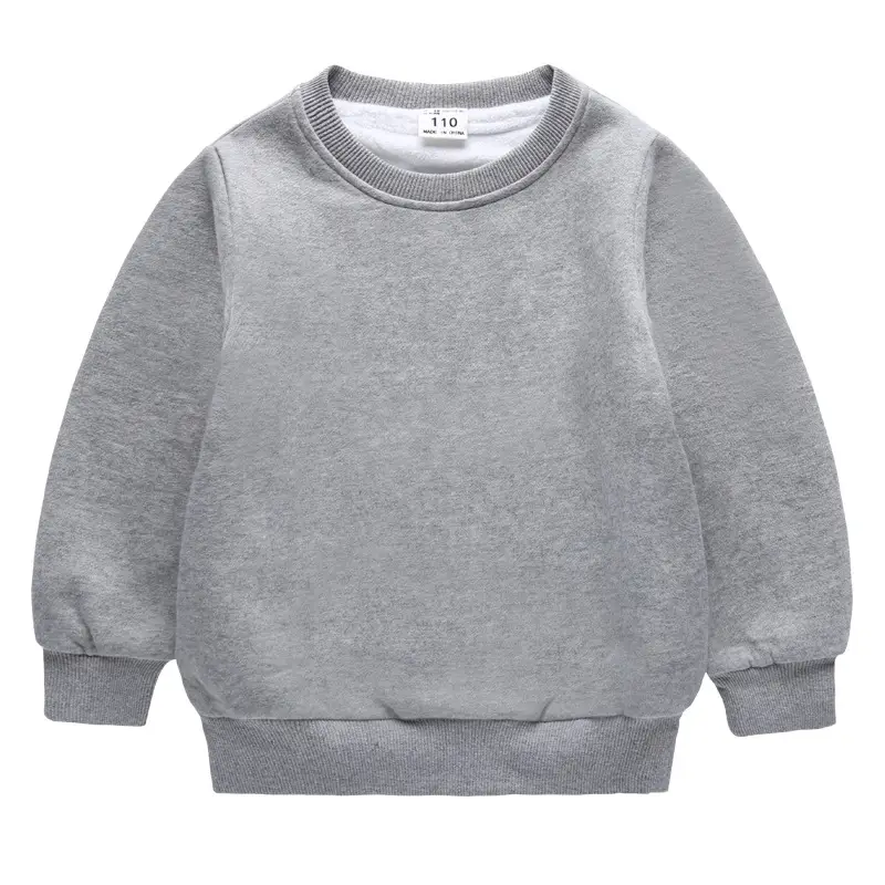 Red Fleece Lined Long Sleeve Sweatshirt Set for Kids Medium Large - Image 9