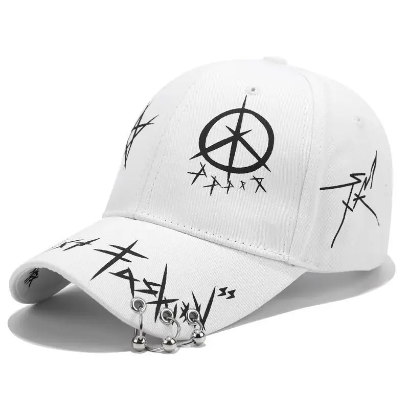 Black & White Hip Hop Personalized Baseball Cap - Image 9