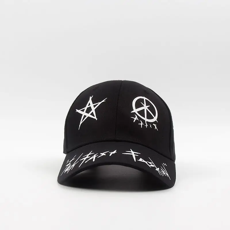 Black & White Hip Hop Personalized Baseball Cap - Image 10