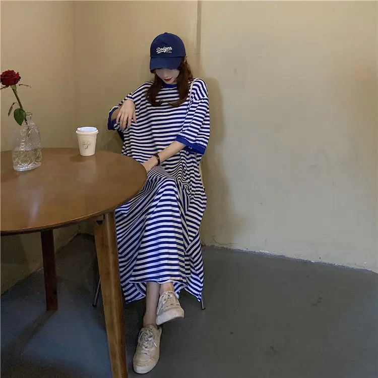 Women Striped Plus Size Summer 2026 Dress — feature 14
