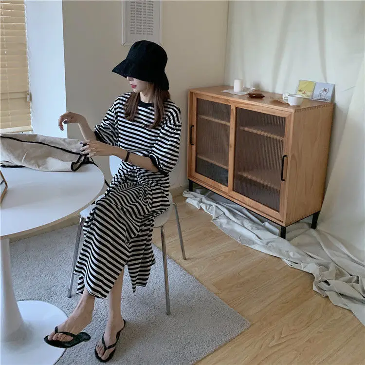 Women Striped Plus Size Summer 2026 Dress — feature 22