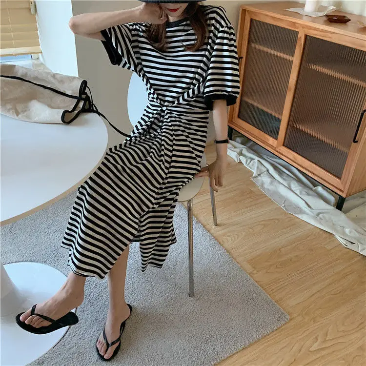 Women Striped Plus Size Summer 2026 Dress — feature 23