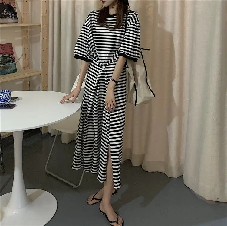 Women Striped Plus Size Summer 2026 Dress — feature 25