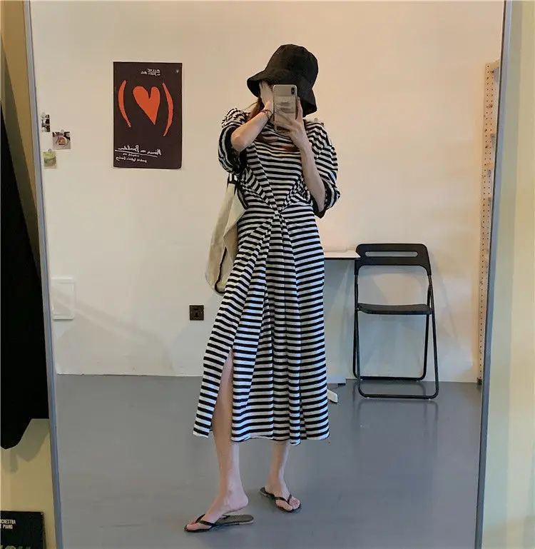 Women Striped Plus Size Summer 2026 Dress — feature 31
