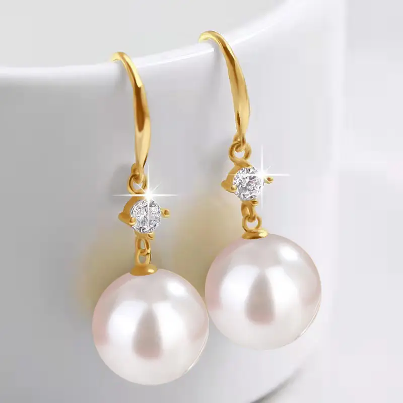 Dark Purple Pearl Earrings for Women — feature 20