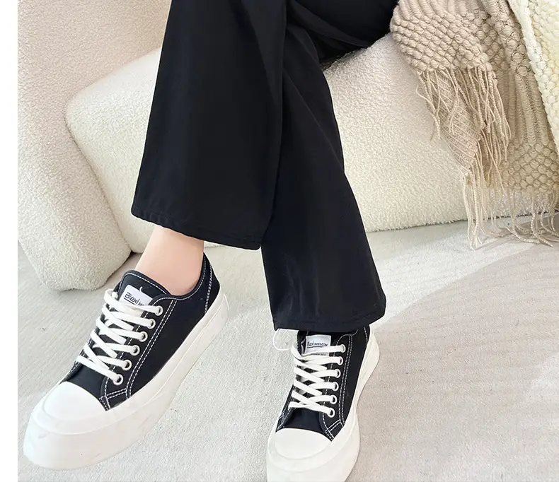Women's High-Waisted Loose Slimming Pants Black — feature 17
