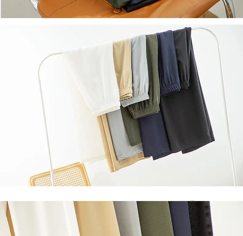 Women's High-Waisted Loose Slimming Pants Black — feature 7