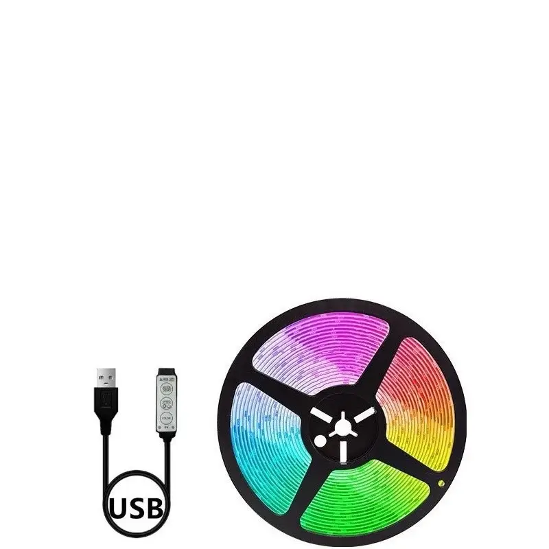 3 key wire control 2835RGB light strip (60 lights/m)
