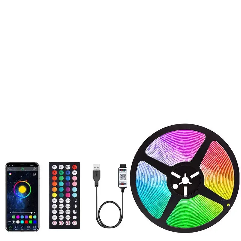 5V Low Voltage RGB Light Strip 2835 Self-Adhesive USB