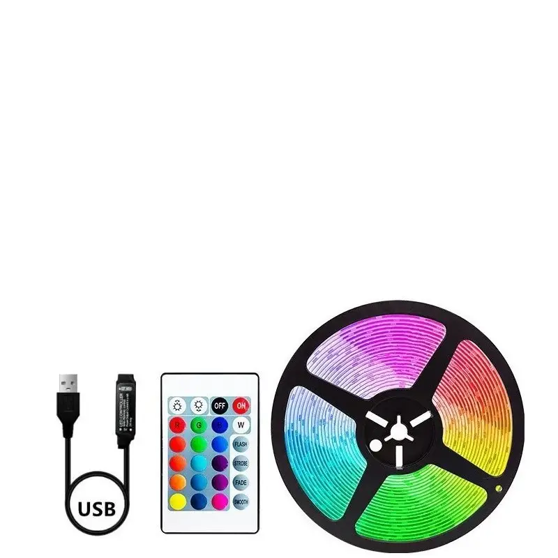 5V Low Voltage RGB Light Strip 2835 Self-Adhesive USB