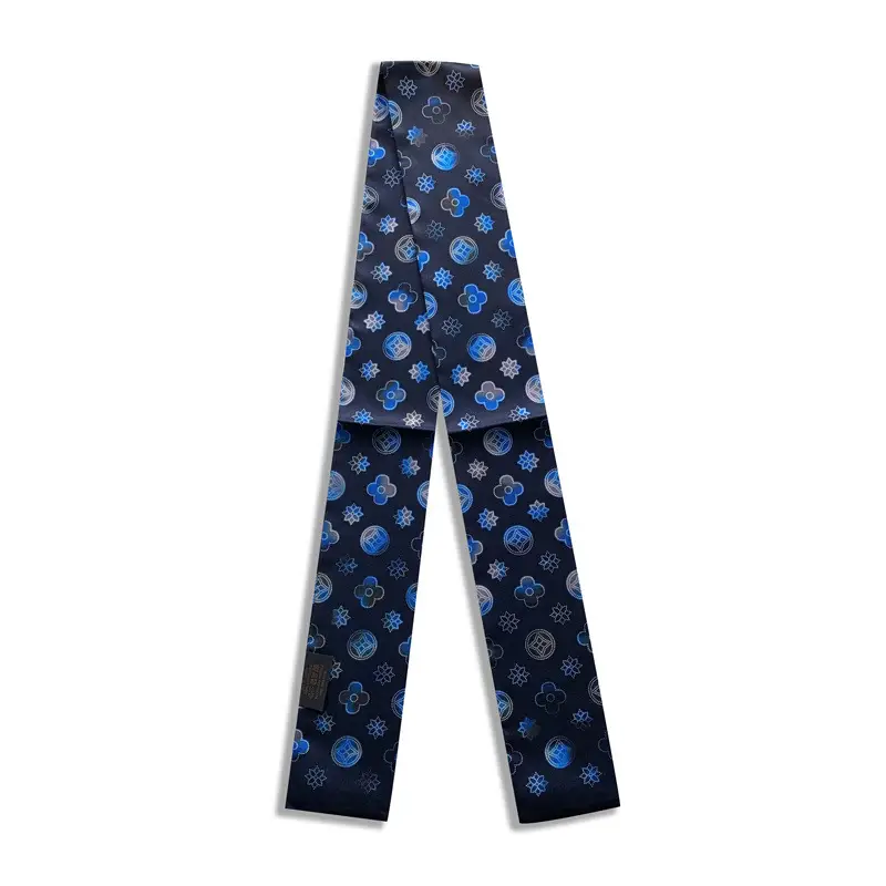 Long Silk Scarf with Floral Pattern for Women - Image 31