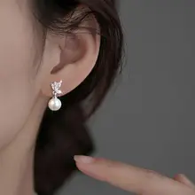 Ancient Cat Ning Korean Bird Swallow Earrings Cold Style — feature 18