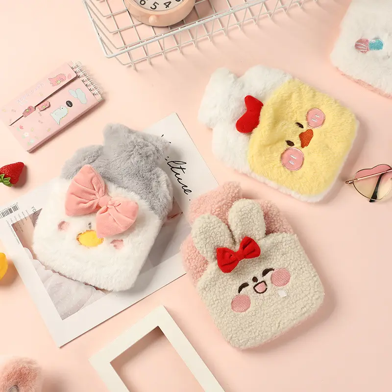 Cute Cartoon Fur Warmers for Girls - 3 Pcs Pack - Image 8