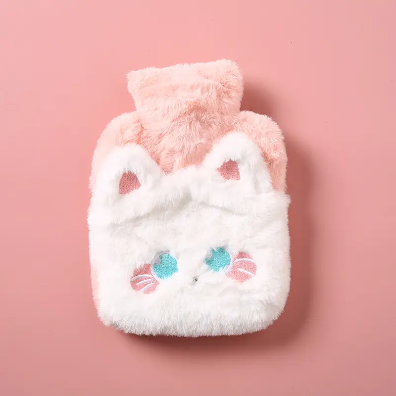 Cute Cartoon Fur Warmers for Girls - 3 Pcs Pack - Image 3