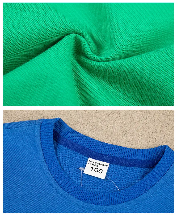 Kids Green Smiley Sweatpants Set for Boys Girls — feature 28