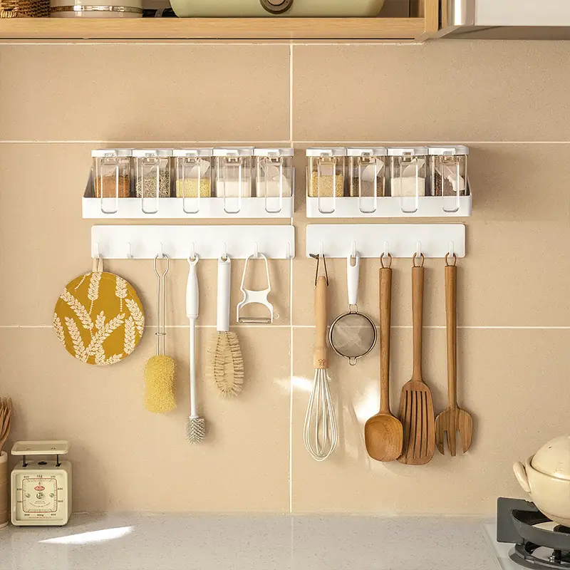 Japanese-style Kitchen Wall Hooks for Kitchen Organizer - Image 5