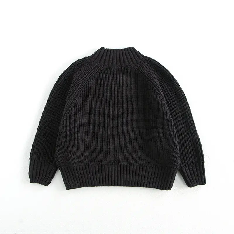 Mori Women's Turtleneck Sweater Brown Ribbed 2022 — feature 11