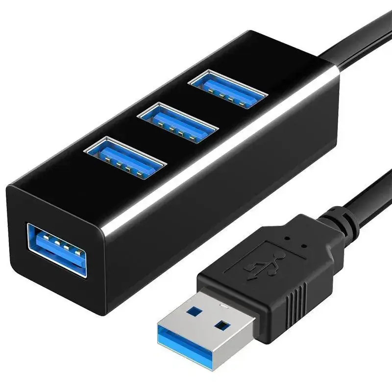 Small Four-Port USB Hub Splitter Extender 3.0 - Image 3