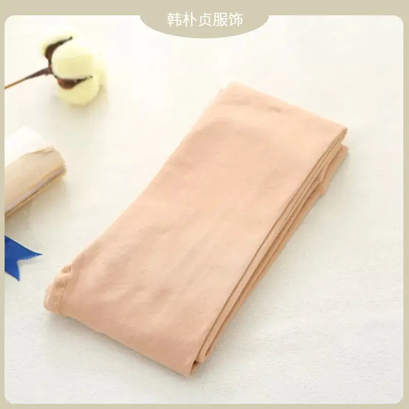 White Thickened Spring Pantyhose for Girls - Image 3