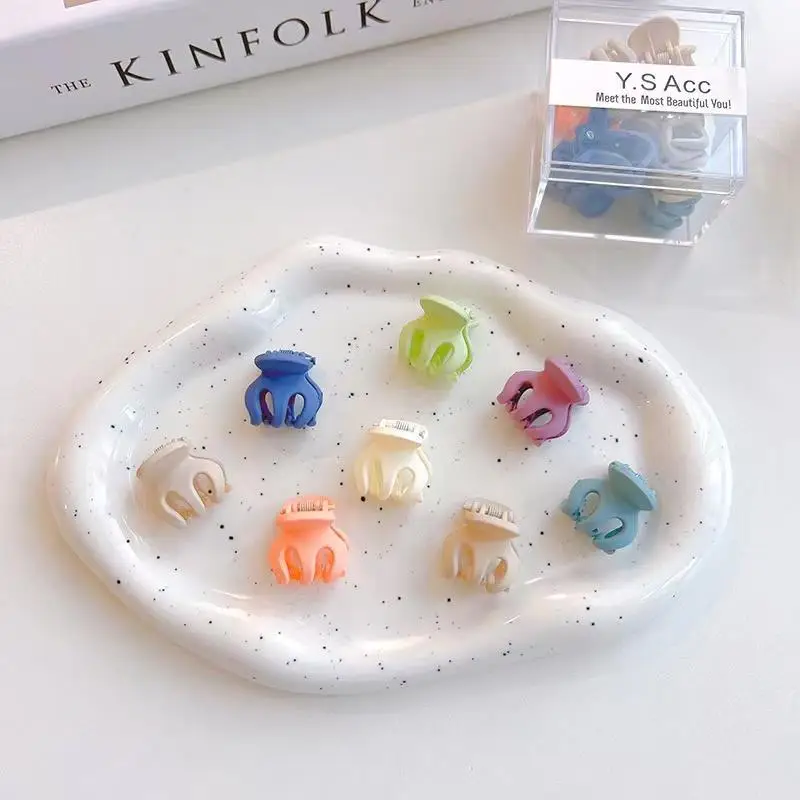 10 Pack Colorful Mini Hair Clips for Girls - Image 3