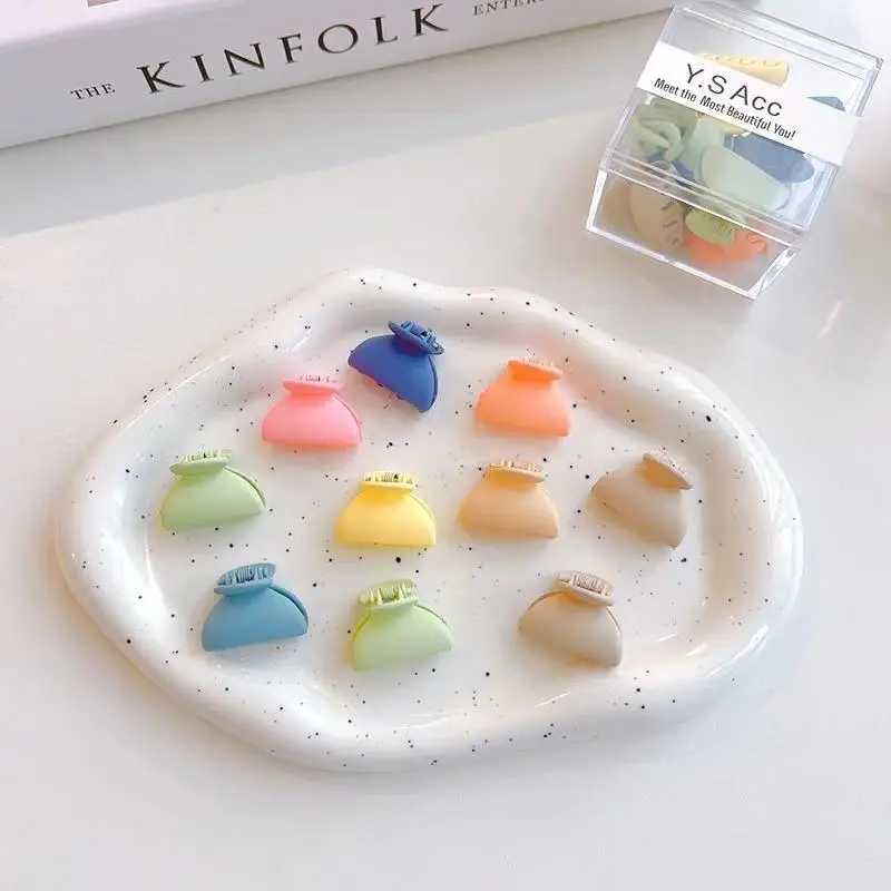 10 Pack Colorful Mini Hair Clips for Girls - Image 4