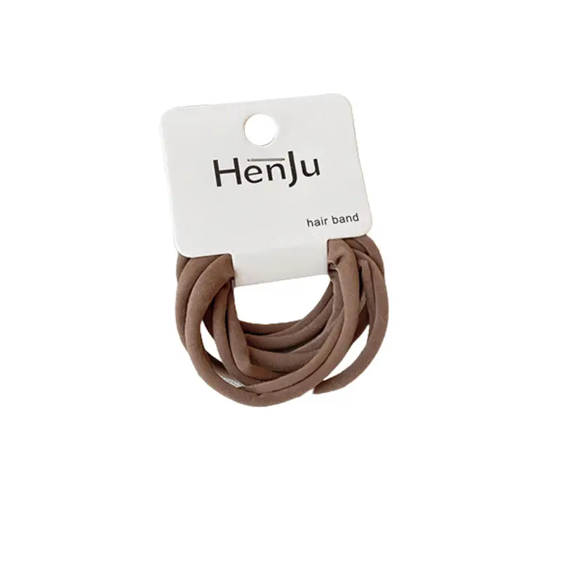 Simple Geometric Hair Rope Horsetail High Bullet Rubber Band Fashion - Image 7