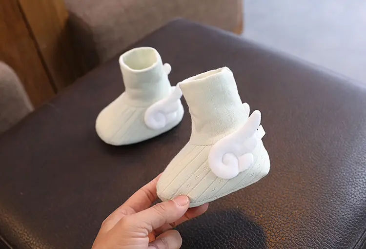 Baby Soft Cloth Shoes for 3-12 Months Light Blue — feature 17