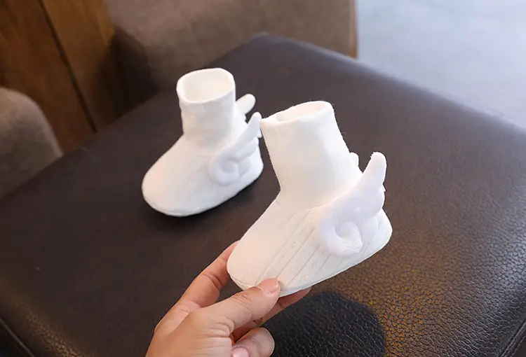 Baby Soft Cloth Shoes for 3-12 Months Light Blue — feature 23