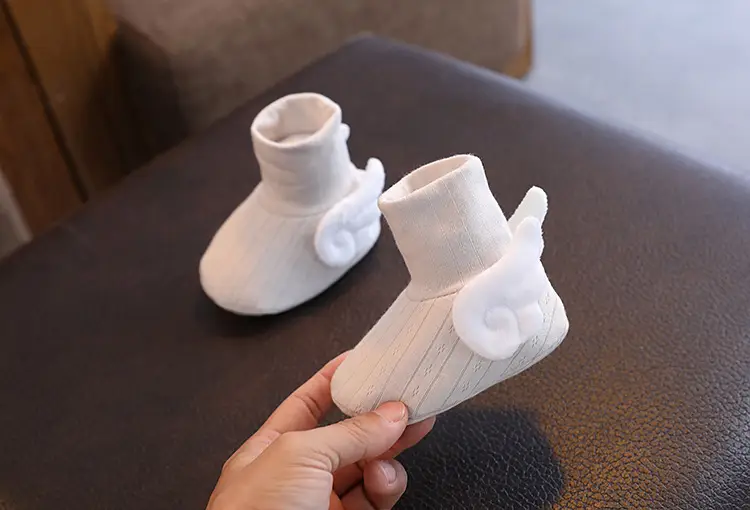 Baby Soft Cloth Shoes for 3-12 Months Light Blue — feature 26