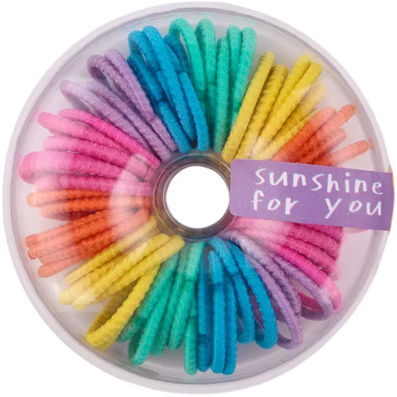 New Children's Rainbow Hair Ring 60 Round Boxed - Image 13