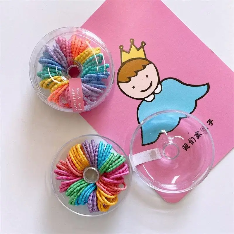 New Children's Rainbow Hair Ring 60 Round Boxed — feature 36