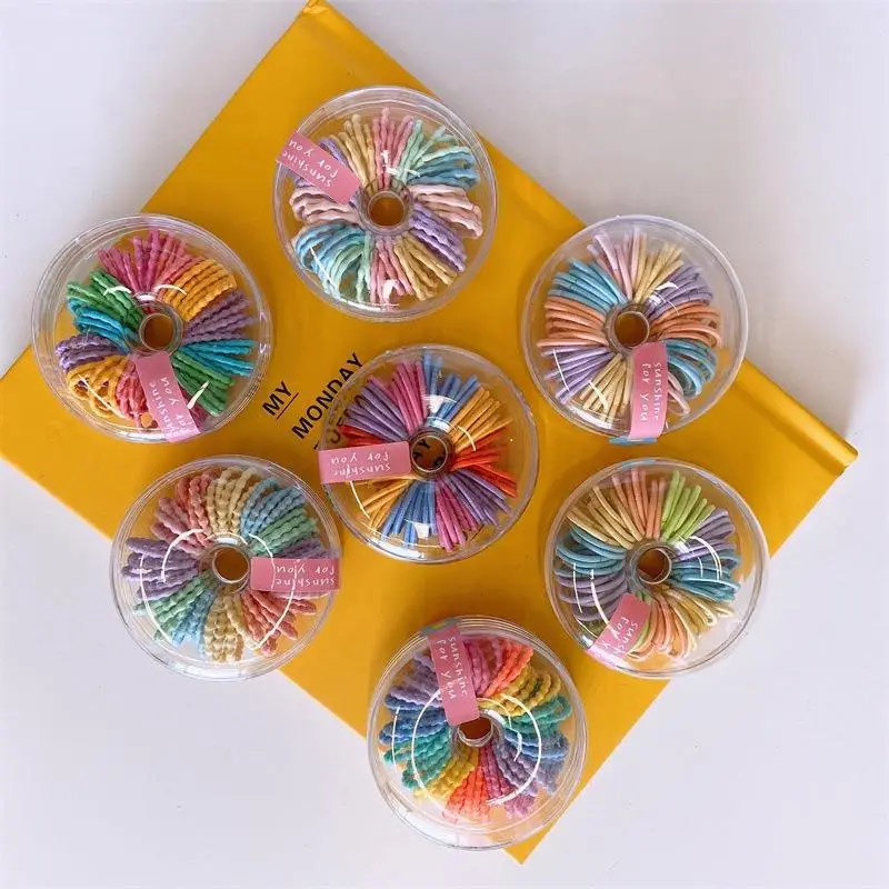 New Children's Rainbow Hair Ring 60 Round Boxed — feature 37