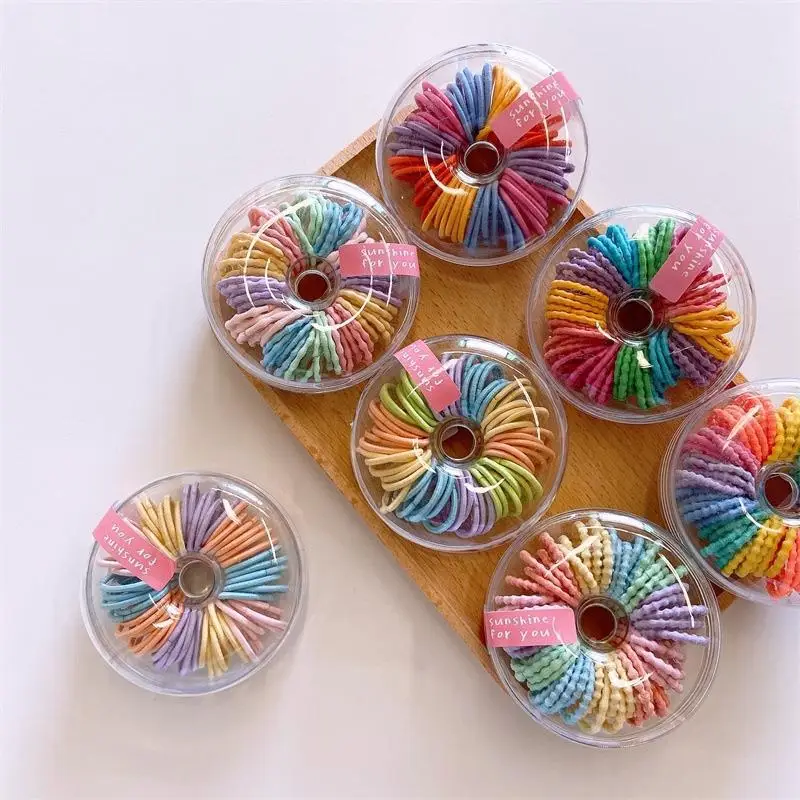 New Children's Rainbow Hair Ring 60 Round Boxed — feature 38